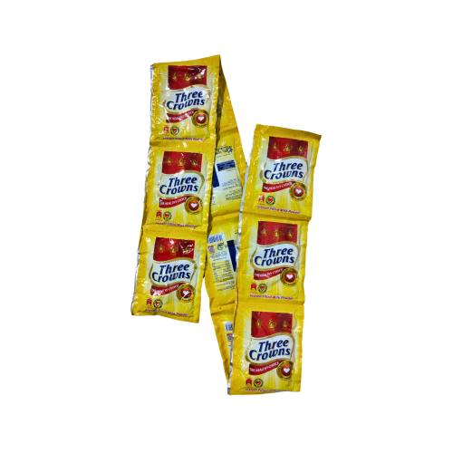 THREE CROWNS FILLED MILK POWDER 12G ROLLS