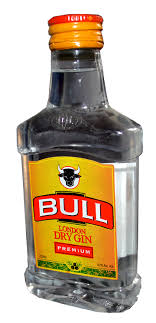BULL LONDON DRY GIN DINK 43%ALC 200ML