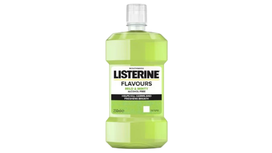 LISTERINE SPEARMINT MOUTHWASH 250ML