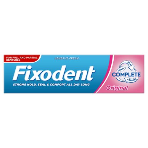 FIXODENT COMPLETE DENTURE ADHESIVE CREAM 47G