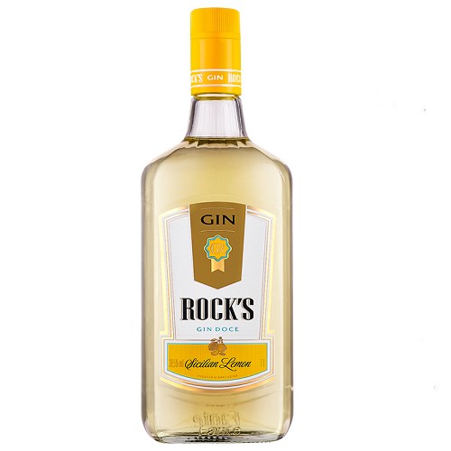 GIN ROCKS'S GIN DOCE SICILIAN LEMON 1 LITR