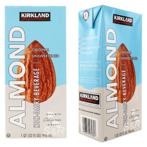 KIRKLAND SIGNATURE ORIGINAL UNSWEETENED ALMOND NON DAIRY DRINK 946ML