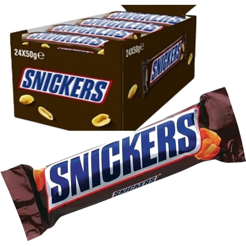 SNICKERS CHOCOLATE BAR 50G PACK