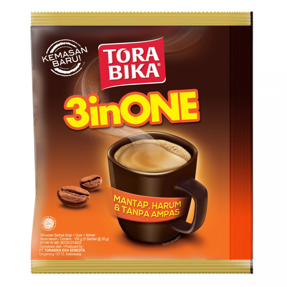 TORA BIKA 3IN1 MANTAP,HARUM COFFEE 20G