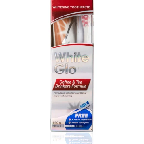 WHITE GLO COFFEE & TEA DRINKERS TOOTHPASTE 150G