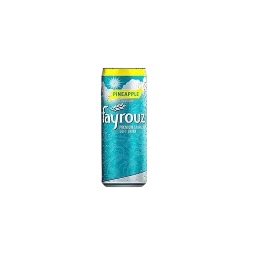 FAYROUZ PINEAPPLE SOFT DRINK CAN PCS 33CL