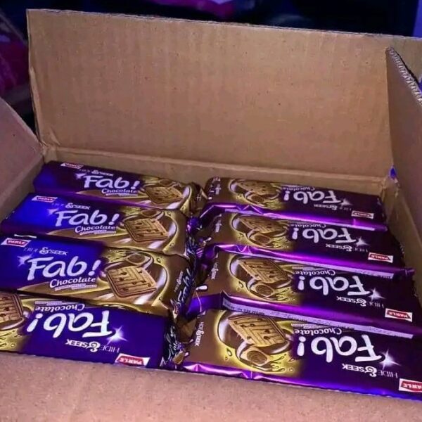FAB CHOCOLATE BISCUIT 100G carton