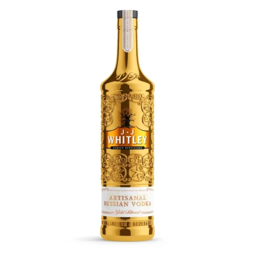 J.J WHITLEY GOLD ARTISANAL VODKA 70CL