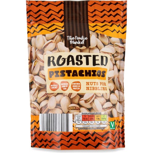 FOODIE MARKET CALIFORNIAN ROASTED PISTACHIOS 200G