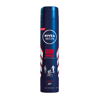 NIVEA MEN DRY IMPACT REAL LIFE TESTED 200ML