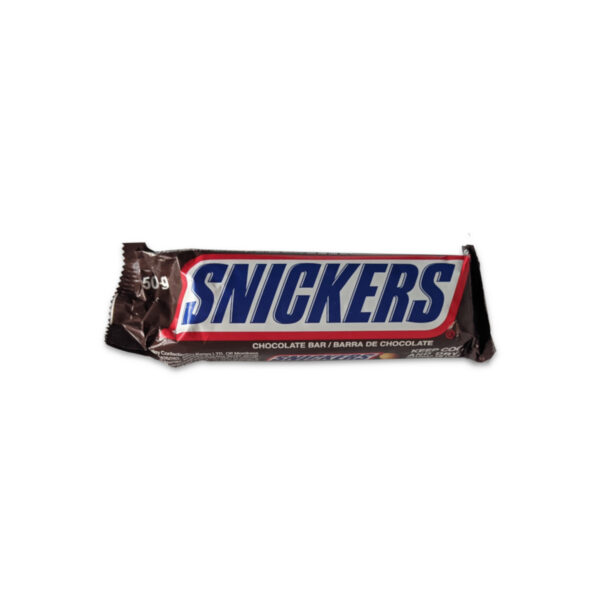 SNICKERS CHOCOLATE BAR 50G