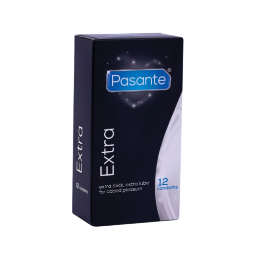 PASANTE EXTRA EXTRA THICK ,EXTRA LUBE 15 CONDOMS