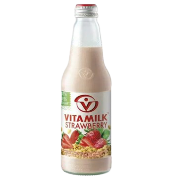 VITAMILK STRAWBERRY SOYMILK 300ML PCS
