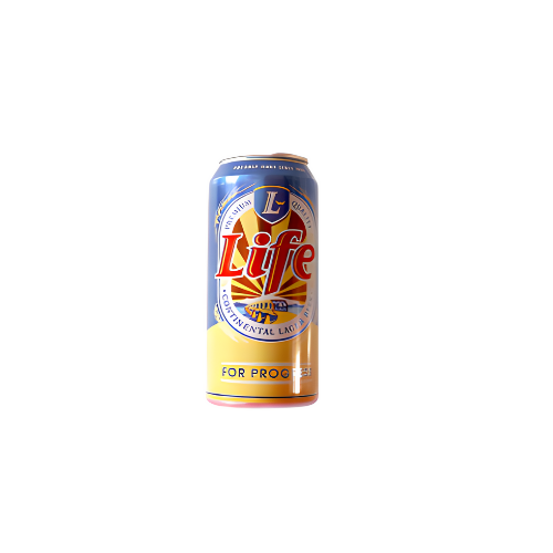 LIFE PREMIUM LAGER BEER CAN 50CL PCS