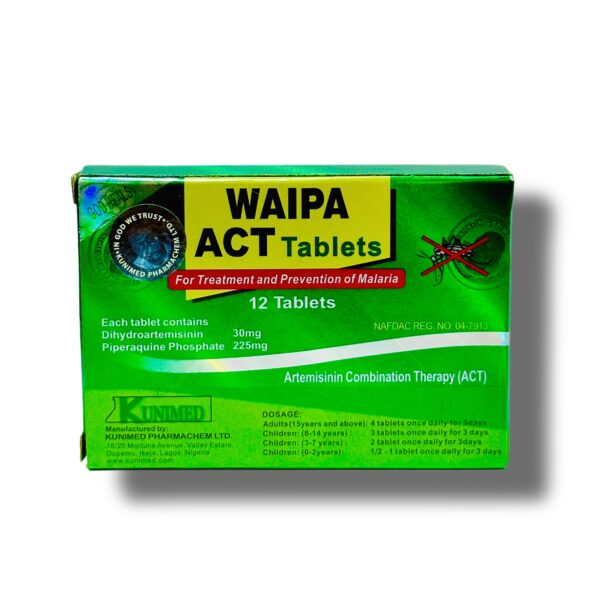WAIPA ACT X 12 TABS