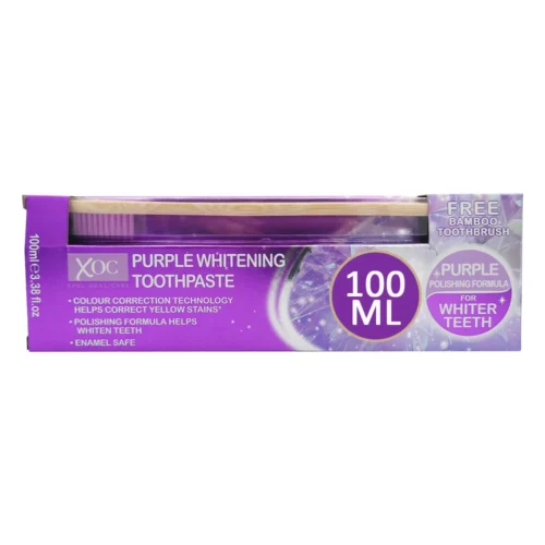 XOC PURPLE WHITENING TOOTHPASTE 100ML