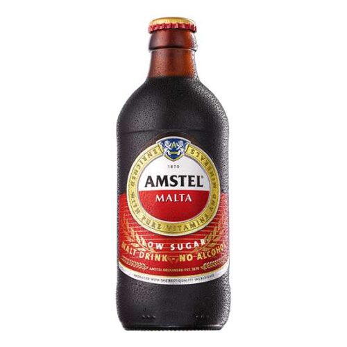 AMSTEL MALTA DRINK BOTTLE 33CL X PCS