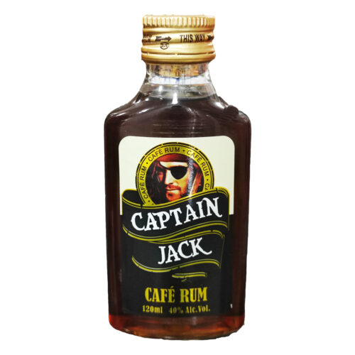 CAPTAIN JACK CAFE RUM 120ML 40% VOL