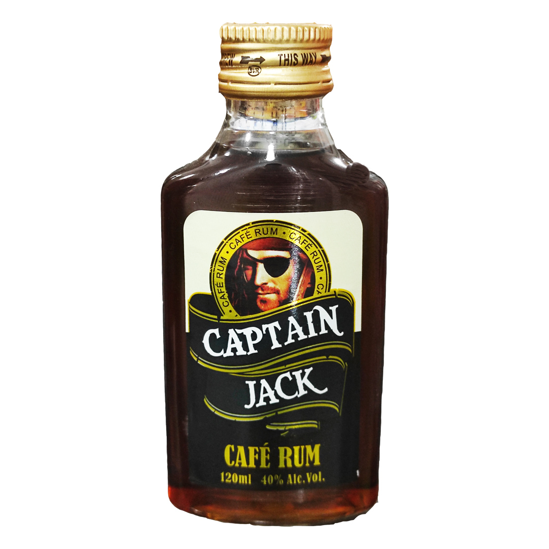 CAPTAIN JACK CAFE RUM 120ML 40% VOL
