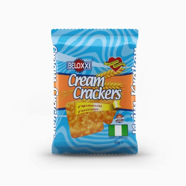 BELOXXI CREAM CRACKERS 40G