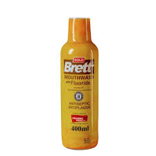 BRETT MOUTH WASH GOLD 400ML