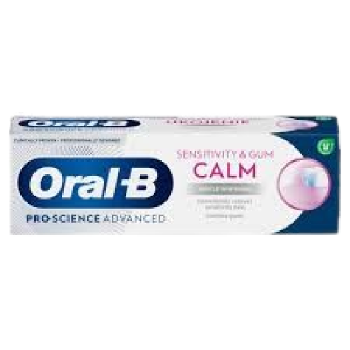 ORAL B PRO SCIENCE ADVANCED SENSITIVITY & GUM CALM 75ML