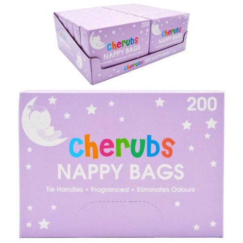 CHERUBS NAPPY BAGS (200 BAGS)