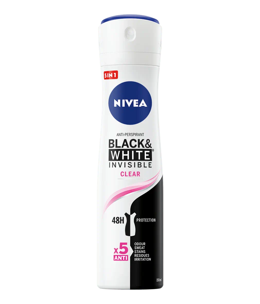 NIVEA BLACK & WHITE INVISIBLE CLEAR 200ML
