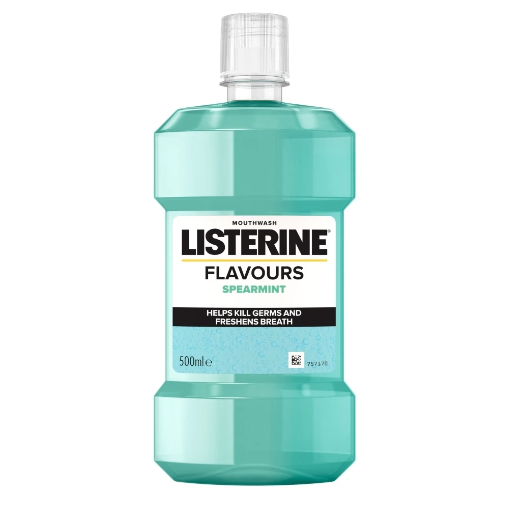 LISTERINE FLAVOURS SPEARMINT MOUTHWASH 250ML