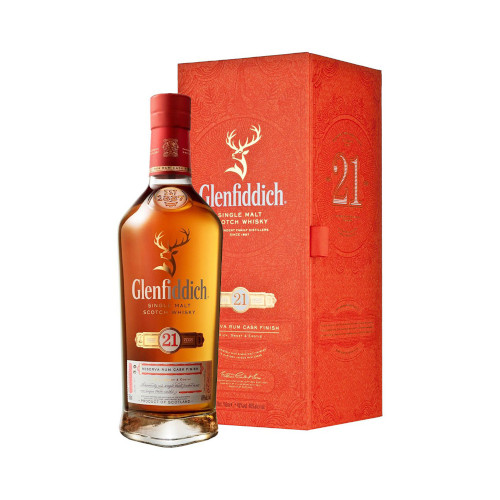 GLENFIDDICH SCOTCH WHISKY AGED 21YRS 70C