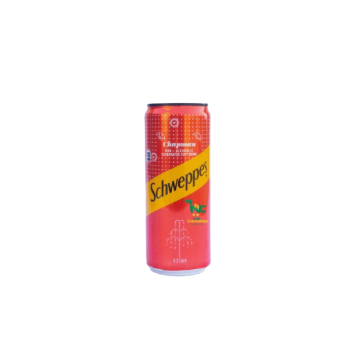 SCHWEPPES CHAPMAN NON-ALCOHOL SOFT DRINK 33CL CAN PCS