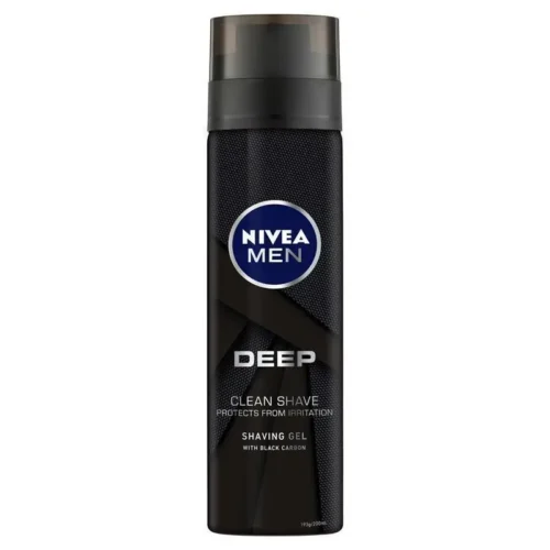 NIVEA MEN DEEP CLEAN SHAVE SHAVING GEL 200ML