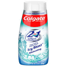 COLGATE 2IN1 TOOTHPASTE &MOUTHWASH ICY BLAST 100ML
