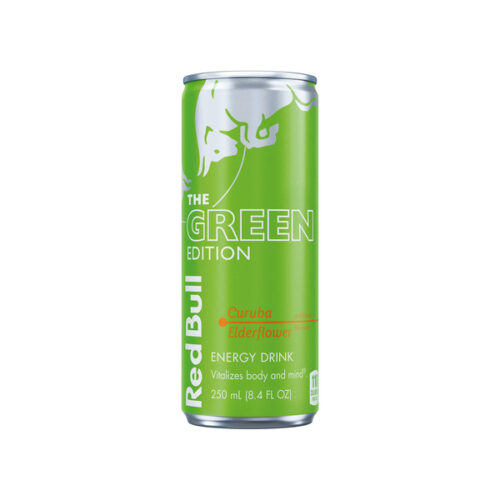 RED BULL GREEN EDITION CURUBA ELDERFLOWER 250ML