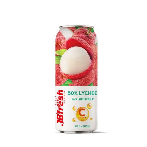 JB’FRESH 50% LYCHEE FRUIT DRINK WITH PULP 500ML
