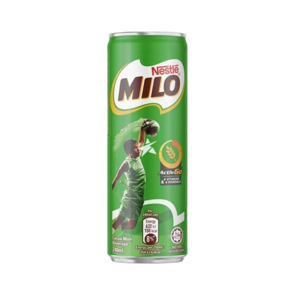 NESTLE MILO ACTIV-GO CAN DRINK 240ML