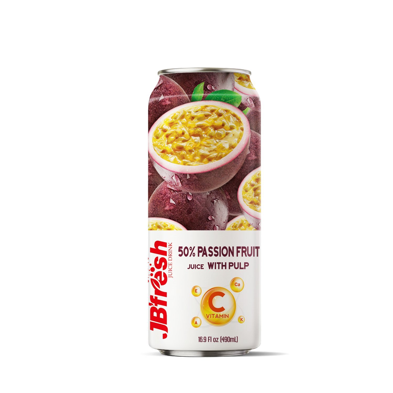 JB’FRESH 50% PASSION FRUIT DRINK WITH PULP 500ML