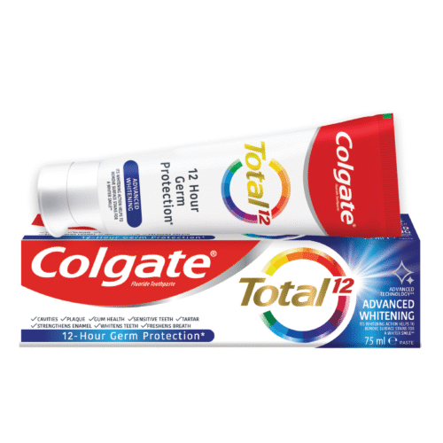 Colgate Total Whitening Floride Toothpaste 75ml