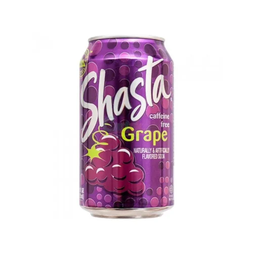 SHASTA GRAPE SODA 355ML(12FL.OZ.)