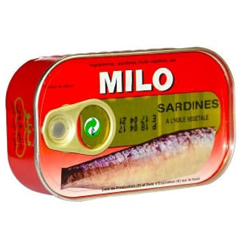 MILO SARDINES IN VEG. OIL 125G