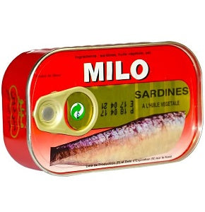 MILO SARDINES IN VEG. OIL 125G