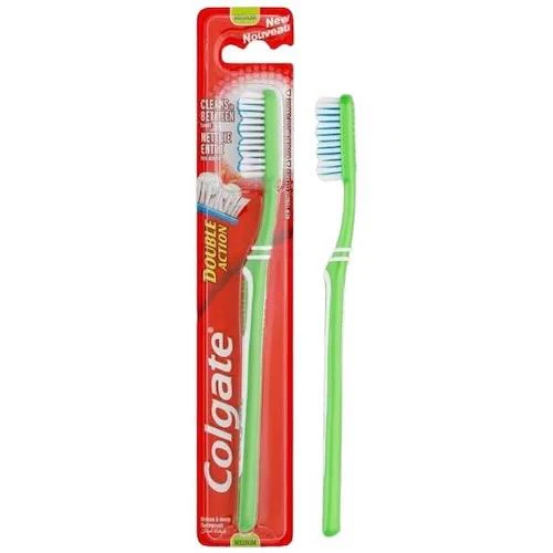 COLGATE MEDIUM DOUBLE ACTION TOOTHBRUSH