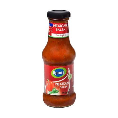 REMIA MEXICAN SALSA HOT & SPICY 250ML