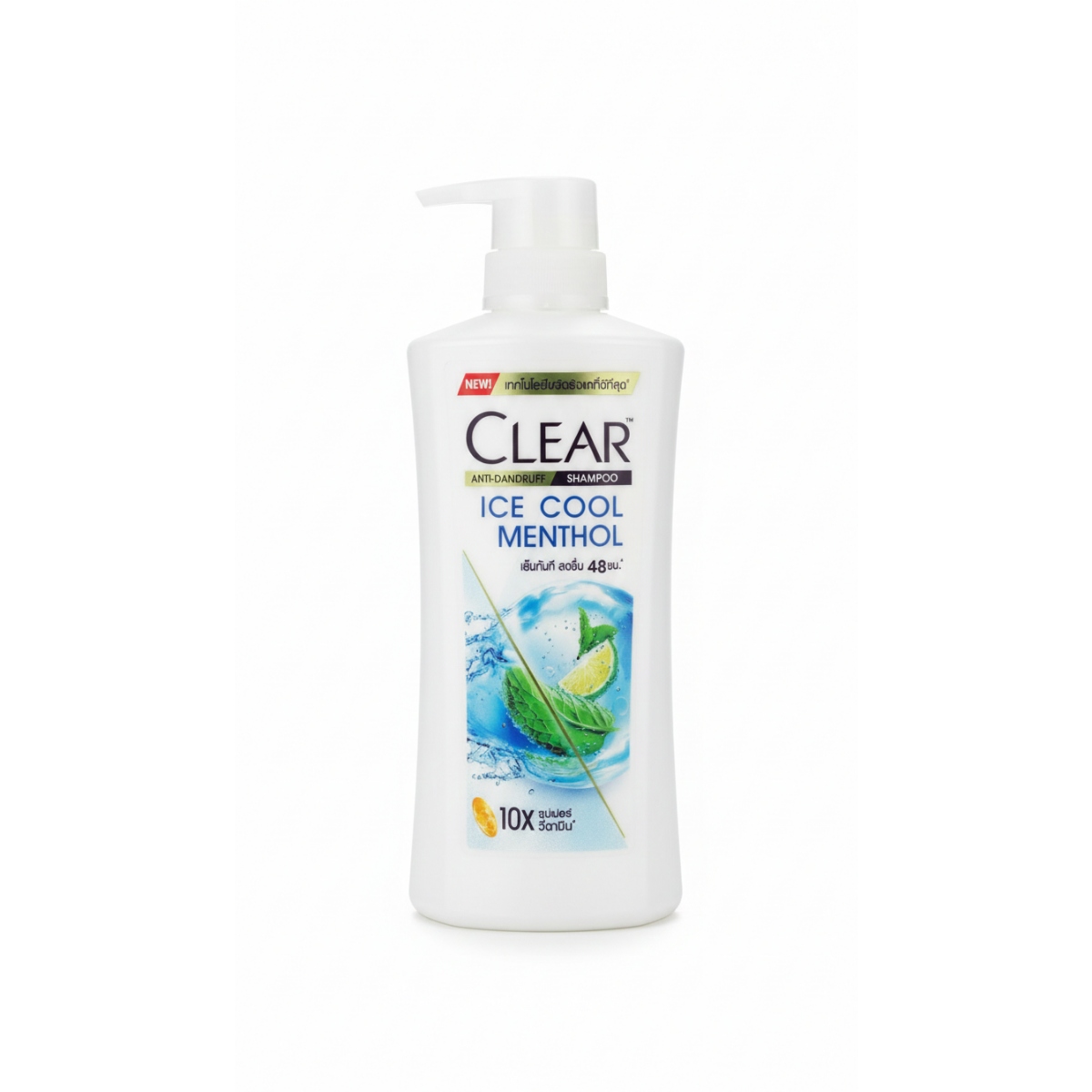 CLEAR ANTI-DANDRUFF SHAMPOO ICE COOL MENTHOL 370ML