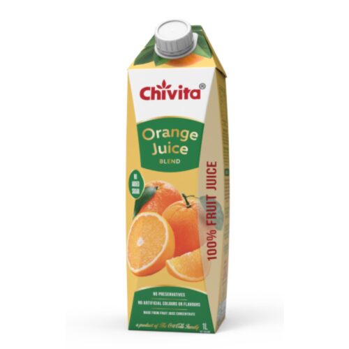 CHIVITA 100% REAL ORANGE 1LT PCS