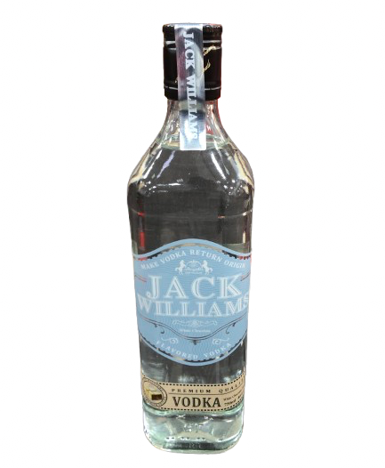 JACK WILLIAMS WHITE CHOCOLATE FLAVORED VODKA 750ML