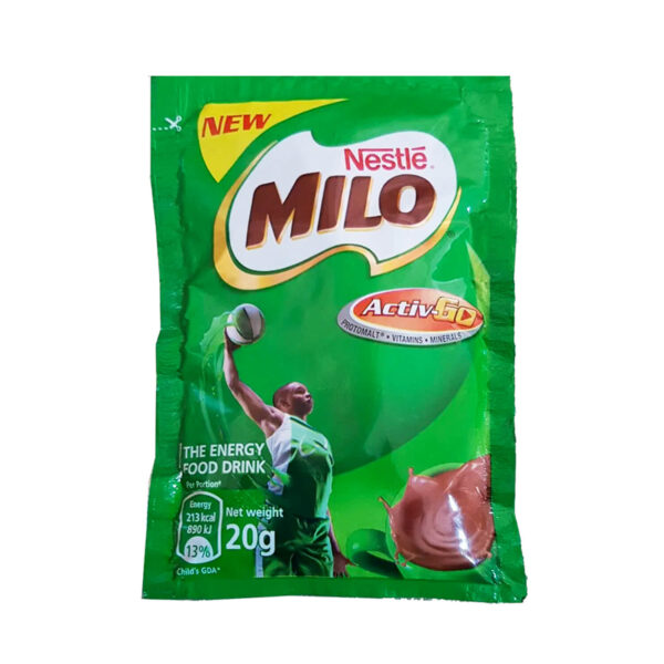 NESTLE MILO ENERGY FOOD DRINK X1 PC 20G
