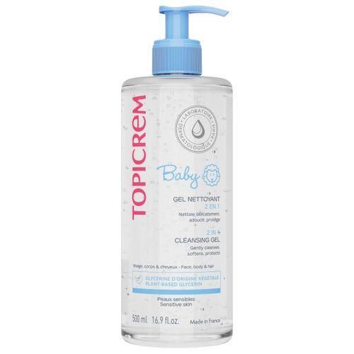 TOPICREM BABY 2IN1 CLEANSING GEL 500ML