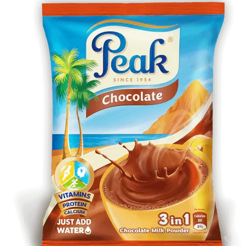 PEAK CHOCOLATE 3IN1 POWDER PCS 380G