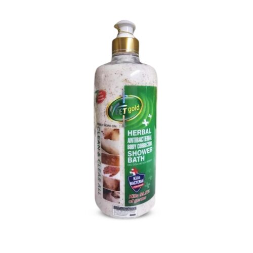 VEET GOLD + HERBAL ANTIBACTERIAL SHOWER GEL 1000ml